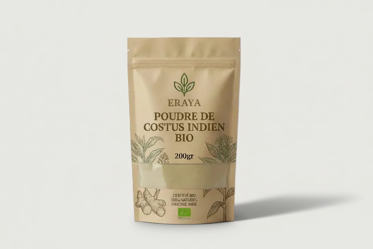 Costus Indien Bio (Saussurea costus) – Poudre Pure 100g
